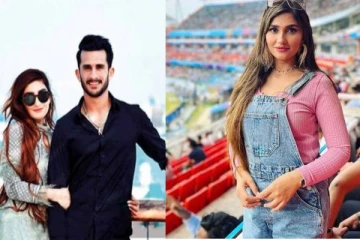 திடீரென டிரெண்டாகும் பாகிஸ்தான் கிரிக்கெட் வீரரின் மனைவி: எதனால் தெரியுமா?