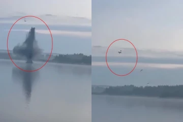 ரஷ்யாவிற்குள் நுழைந்த உக்ரைனின் காமிகேஸ் ட்ரோன்! தவறிய தாக்குதல் இலக்கு: வைரல் வீடியோ!