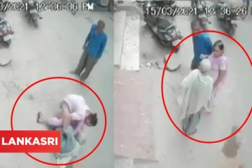 நடு வீதியில்... தாயை ஒரே அடியில் அடித்துக் கொன்ற மகன்! சிசிடிவி கமெராவில் பதிவான அந்த துயர காட்சி