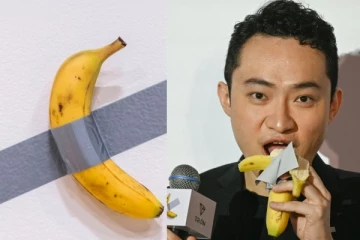 $6.2 மில்லியன் விலைமதிப்புள்ள வாழைப்பழ கலைப்படைப்பை சாப்பிட்ட தொழிலதிபர்!