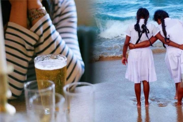 மதுபானம் அருந்துவிட்டு பாடசாலைக்கு வந்த மாணவியால் குழப்ப நிலை