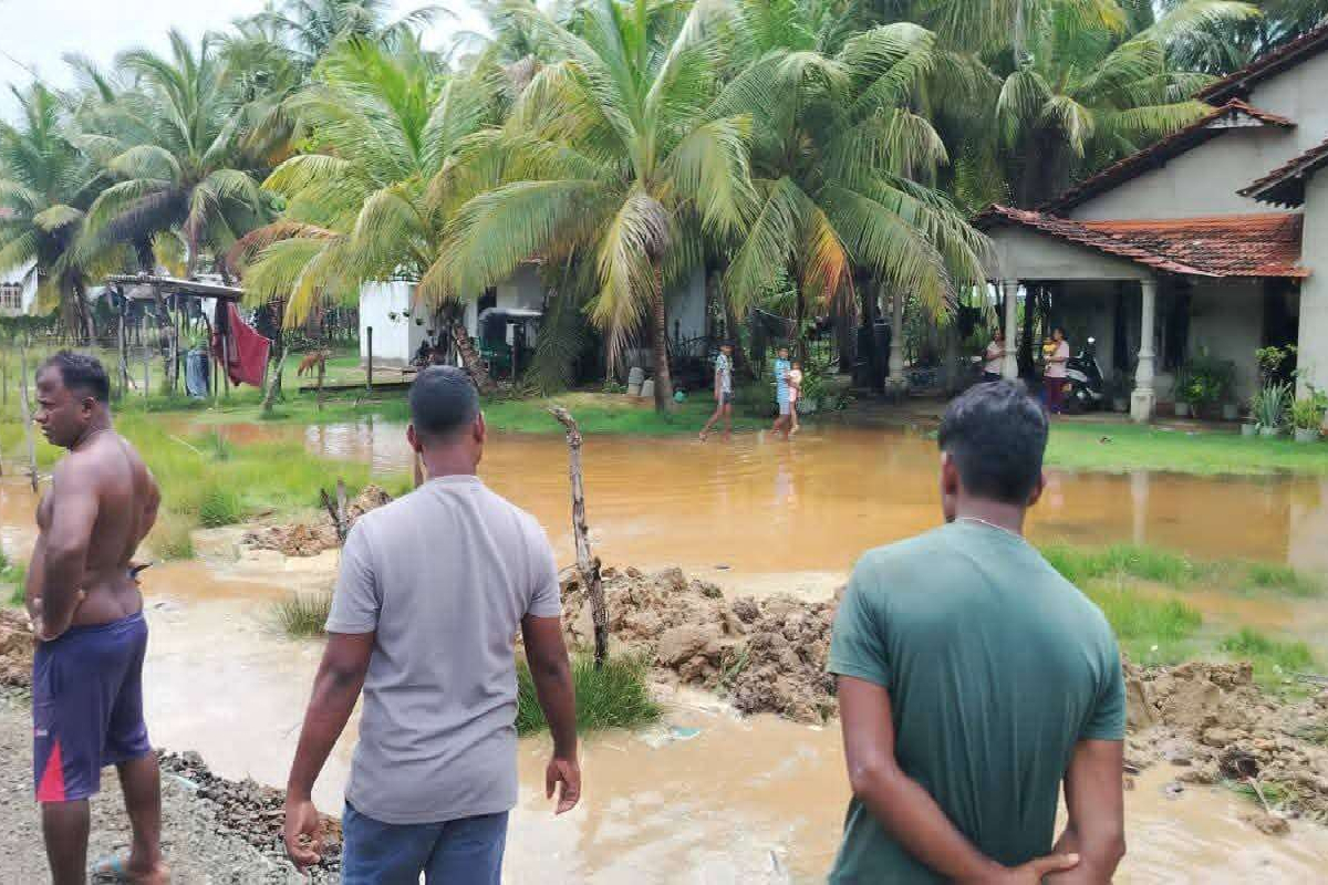 வெள்ள அனர்த்தம்; நாடு முழுவதும் 10,793 பேர் பாதிப்பு | Cyclone Arnap Flood Puttalam People Affected