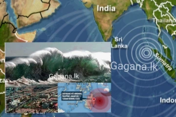 ඉන්දියන් සාගරයේ පැය කීපයක් තුළ භූකම්පන 04ක්..සුනාමියක් එන ලකුණු.(UPDATE)