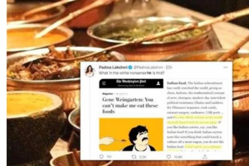 இந்திய உணவுகளை அசிங்கப்படுத்திய அமெரிக்க எழுத்தாளரின் நிலை என்ன? எழும் கடும் கண்டனம்
