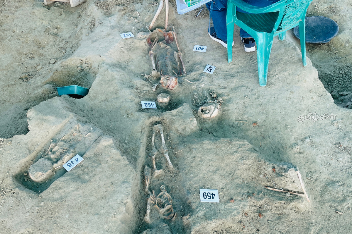 செம்மணியில் இன்று 04 என்புக் கூடுகள் அடையாளம் | 04 Skeletons Identified In Semmani Today செம்மணியில் இன்று 04 என்புக் கூடுகள் அடையாளம் | 04 Skeletons Identified In Semmani Today