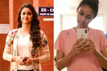 உடம்பை கட்டுகோப்பாக வைத்திருப்பது எப்படி? கீர்த்தி சுரேஷ் சொல்லும் ரகசியம்