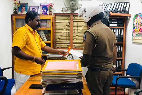 சிங்களத்தை ஏற்கமாட்டேன்; திருப்பியனுப்பிய சிறீதரன் எம்.பி! | Will Not Accept Sinhala Siritharan Mp Sent Back