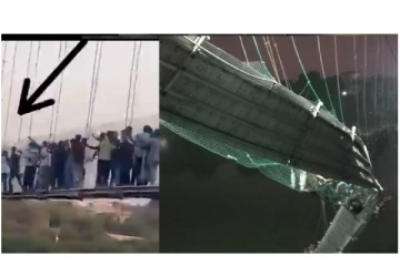 குஜராத்தில் 141 பேரை காவு வாங்கிய கேபிள் பாலம் விபத்து - 9 பேர் அதிரடி கைது