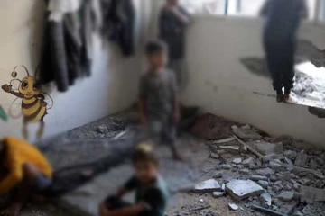 காசா போரில் வீடற்ற நிலையில் 21.000 லட்ச குழந்தைகள்