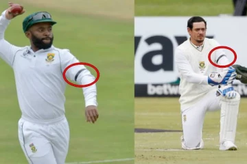 இந்தியாவுக்கு எதிரான போட்டியில் கருப்பு பேண்ட் அணிந்து விளையாடிய தென் ஆப்பிரிக்கா! ஏன் தெரியுமா?