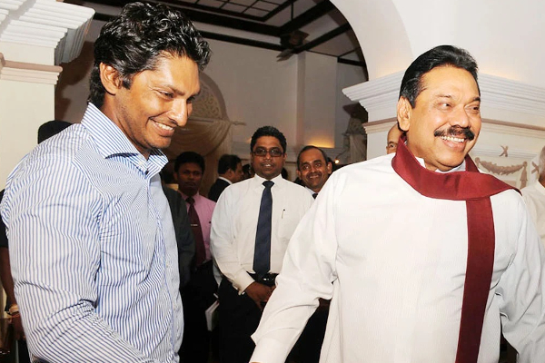 மகிந்த தாக்கியதால் சங்ககார விலகினாரா?:சமூக வலைத்தளங்களில் பரவும் பதிவு | Cricket Sangakara Twitter Post