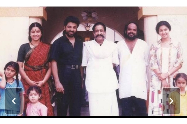 தேவர் மகன் படத்தில் கமல், சிவாஜியுடன் நடித்துள்ள ஸ்ருதி ஹாசன்.. பலரும் பார்த்திராத புகைப்படம் | Shruti Haasan In Kamal Haasan Thevar Magan