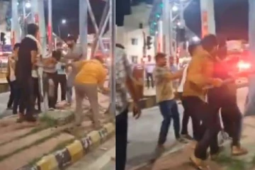 ராணுவ வீரரை கம்பத்தில் கட்டி வைத்து கொடூரத் தாக்குதல் - அதிர்ச்சி வீடியோ