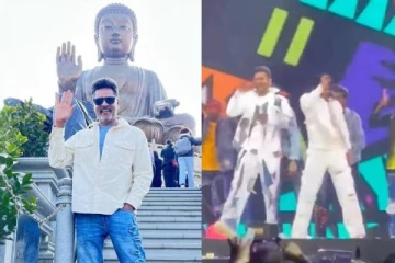 முதன்முறையாக தனது மகனுடன் மேடையில் நடனம் ஆடிய பிரபுதேவா.. வீடியோவுடன் இதோ