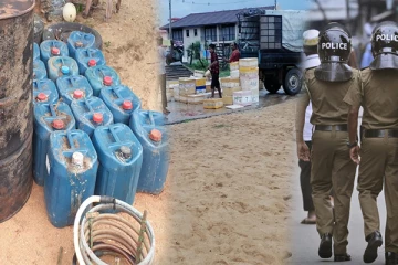 முல்லைத்தீவில் சட்டவிரோத தொழில் நடவடிக்கையில் ஈடுப்பட்ட மூவர் கைது (Photos)