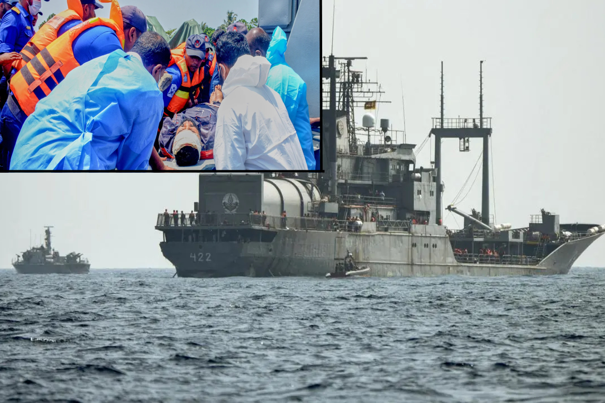 இலங்கை கடற்பரப்பில் மிட்கப்பட்ட ஈரானியர்களின் சடலங்கள் நாட்டுக்கு அனுப்பிவைப்பு | Bodies Recovered In Sri Lankan Waters Sent Iran