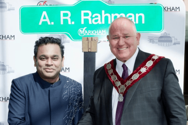 ஏ.ஆர் ரஹ்மானிற்கு கனடாவில் கிடைத்த அங்கீகாரம் | Ar Rahman Name Street In Canada