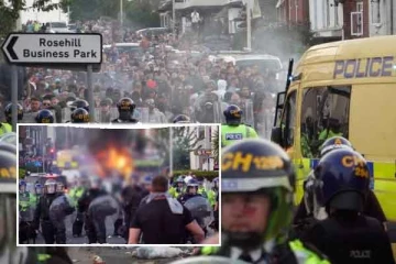 பிரித்தானியாவை உலுக்கிய கத்திக்குத்து சம்பவம்: போராட்டத்தில் அத்துமீறிய பொதுமக்கள்