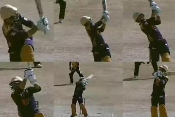 6 பந்துகளில் 6 சிக்ஸர்! புதிய சாதனை படைத்த வீரர்:வெளியான காணொளி