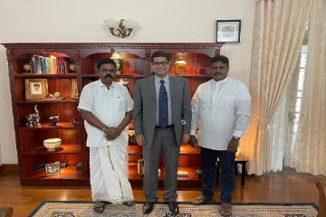 தமிழர்களுக்கான அரசியல்தீர்வில் இந்தியாவின் வகிபாகம் -கொழும்பில் நடைபெற்ற முக்கிய சந்திப்பு