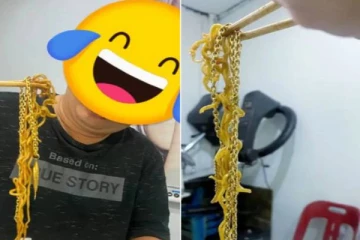 நூடுல்ஸில் கிடந்த தங்க சங்கலி! ஆச்சரியத்தை ஏற்படுத்திய சம்பவம்