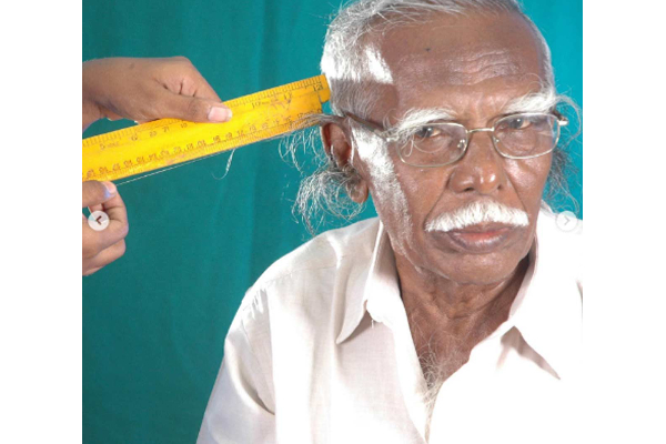 காதுமுடியால் கின்னஸ் சாதனை படைத்த முன்ளாள் அதிபர்!(Photos) | Who Won The Guinness Record With Ear Hair