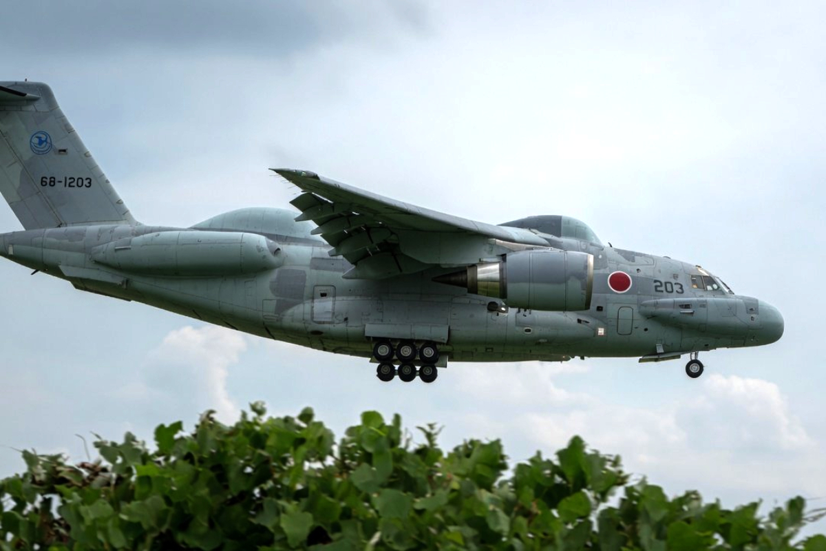 Japans Kawasaki EC-2 Jet, Aircraft Japans Kawasaki EC-2 Jet, Aircraft