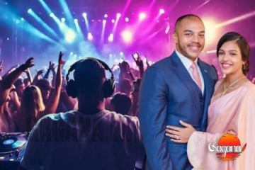 යෝෂිතට අපලයි! - යෝෂිතයි බිරිඳයි සමාජ ශාලාවක ලොකු ගෝරියක් දාගනී.. (VIDEO)