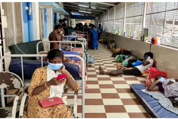 படுக்கை வசதி இல்லாததால் தனியார் மருத்துவமனைக்கு செல்லும் அவலம்... வேலூரில் பரபரப்பு!