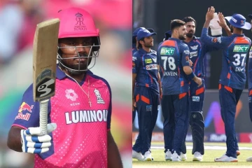 பந்துகளை பறக்கவிட்ட சாம்சன்: 194 இலக்கு… தடுமாறும் லக்னோ அணி