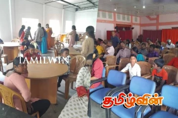 கிளிநொச்சியில் மாற்றுத்திறனாளிகளுக்கு ஏற்பாடு செய்யப்பட்ட நிகழ்வில் தாமதம்