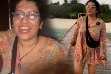 அடக்கவுடக்கமாக இருந்த விஜே பிரியங்காவா இது!! மாலத்தீவில் அட்டகாசம் செய்யும் மாகாபா வீடியோ..