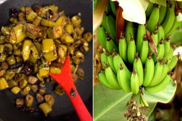 பிஞ்சு வாழைக்காய் இருந்தால் இனி வீசாதீங்க.. அதற்கான ரெசிபி இதோ!