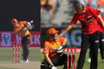 ஃபுல்டாஸ் பந்தால் வீரரை தாக்கிய பந்துவீச்சாளர்! எச்சரிக்கையை மீறி மற்றொரு வீரர் மீதும் தாக்குதல்..வீடியோ