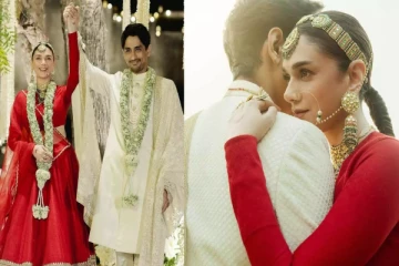 மீண்டும் திருமணம் செய்து கொண்ட காதல் ஜோடி! வைரலாகும் புகைப்படம்