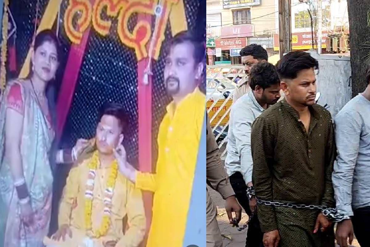 தாலி கட்டும்வரை காதலனை கைது செய்ய வேண்டாம் - பொலீசிடம் கெஞ்சிய மணப்பெண் | Gangster Groom Arrested Bride Beg Cops To Release