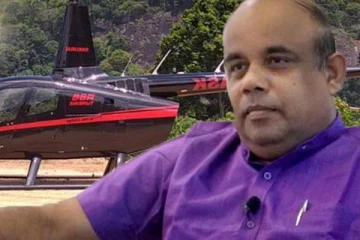 இலங்கையில்  உலங்கு வானூர்தி கொள்வனவு செய்த அரிசி வர்த்தகர் யார்?