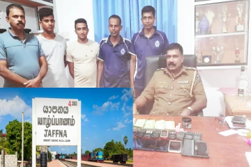 யாழில் போதைப் பொருள் சுற்றிவளைப்புகளில் 6 பேர் கைது