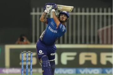 இஷான் கிஷன் அதிரடி ஆட்டம்! 8.2 ஓவர்களில் ராஜஸ்தானை வீழ்த்திய மும்பை இந்தியன்ஸ்