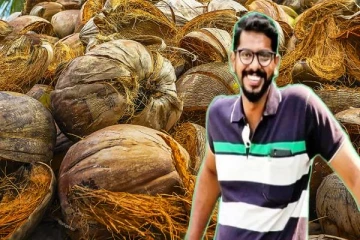 தேங்காய் நாரை வைத்து கோடிக்கணக்கில் பணத்தை அள்ளும் சென்னைவாசி.., அதை வைத்து அப்படி என்ன செய்கிறார்?