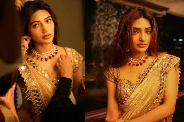 மினுமினுக்கும் உடையில் ஜொலிக்கும் நடன அழகி ஸ்ரீலீலா.. லேட்டஸ்ட் போட்டோஸ்