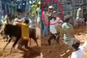 ஜல்லிக்கட்டில் காளையை அவிழ்த்துவிட்ட சிறுமி: பரிசு வாங்க மறுத்தது ஏன்?