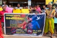 சொல்லிசை பாடகர் சங்கீதனை விடுவிக்க கோரி வவுனியாவில் போராட்டம்
