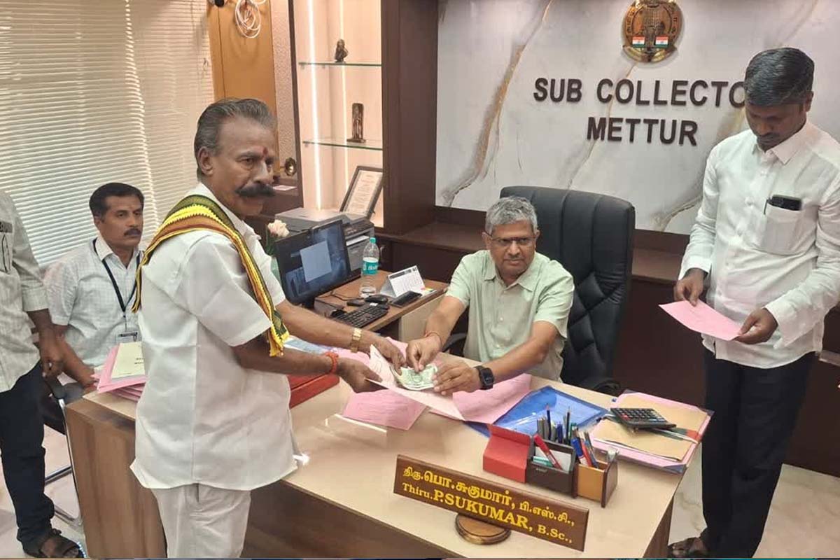 தோல்வியில் உலக சாதனையா? 253 தடவை வேட்புமனு தாக்கல் செய்த நபர் | Padmarajan 253 Times Filled Nomination Not Give Up