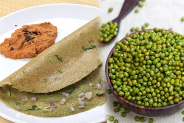 புரோட்டீன் நிறைந்த பச்சை பயறு தோசை