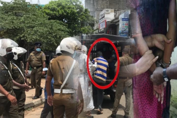 காவல்துறை அதிகாரியின் பின்னணியில் இயங்கி வந்த விபசார விடுதி - பெண்கள் உட்பட நால்வர் கைது