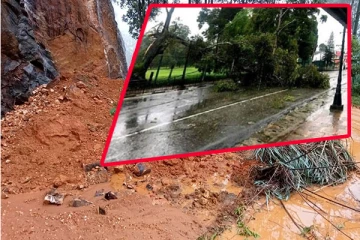 நுவரெலியாவில் தொடரும் சீரற்ற காலநிலை: பலர் பாதிப்பு