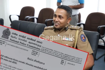 පොලිස් පරිපාලන අංශයට අලුත් කෙනෙක් පත් කරයි.. (නිවේදනය )