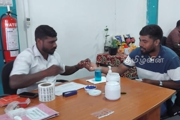 கிளிநொச்சியில் மாபெரும் குருதிக் கொடை வழங்கும் நிகழ்வு | Massive Blood Donation Event In Kilinochchi
