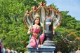 யாழ்ப்பாணம் குறிகட்டுவான் சுற்றுவட்டத்தில் அம்மன் சிலை!